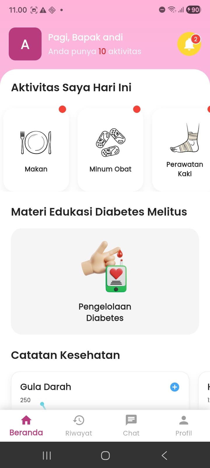 Promedia — Manajemen & Edukasi Diabetes (Pasien, Keluarga & Nakes)