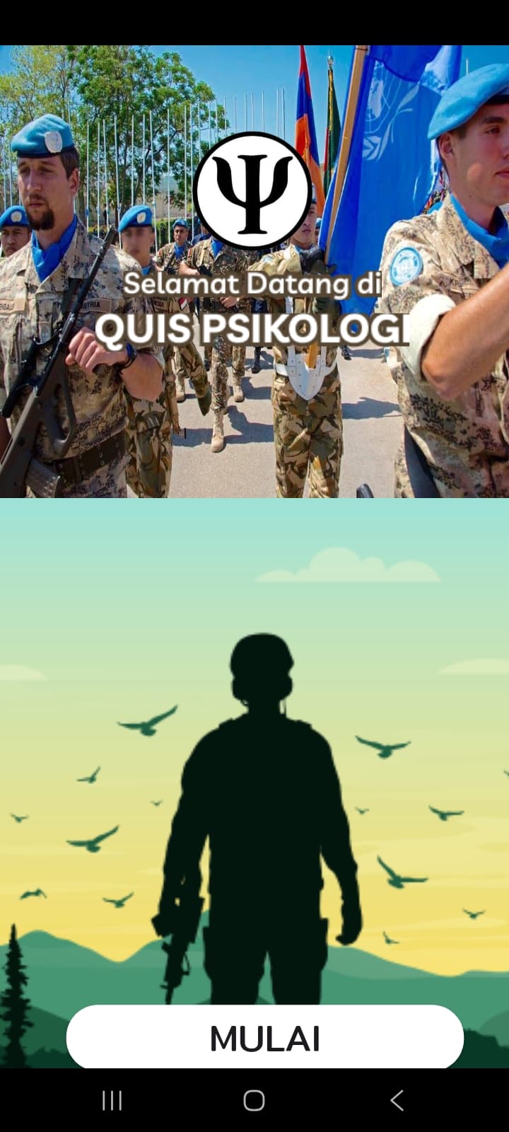 Quis TNI — CBT Latihan Soal & Psikotes Persiapan Seleksi TNI